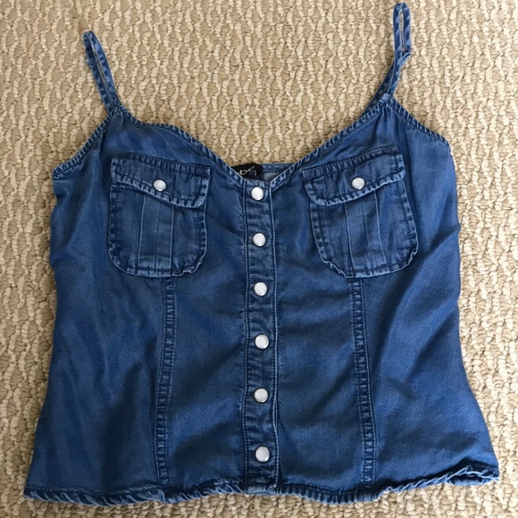 bebe Tops - Bebe denim top